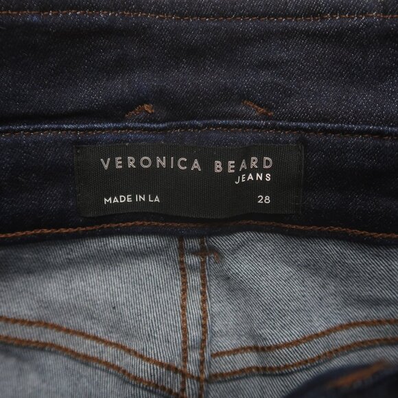Veronica Beard Sheridan Exaggerated Flare Jean in Indigo Size 28 - Picture 8 of 14